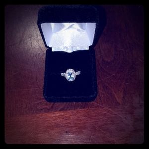 Aquamarine ring